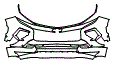 Bumper Kit pattern for the 2025 Chevrolet Traverse