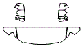 Hood, Fender and Mirror Kit pattern for the 2026 GMC Yukon