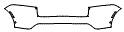 Rear Bumper Kit pattern for the 2026 Porsche Macan Electric