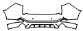 Rear Bumper Kit pattern for the 2026 Acura RDX