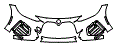 Bumper Kit pattern for the 2026 BMW i4