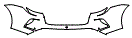 Rear Bumper Kit pattern for the 2027 Porsche Taycan