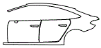 Door and Rear Fender Kit pattern for the 2026 Audi S5