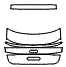 Trunk Lid Kit pattern for the 2026 Audi S5