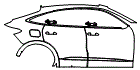 Door and Rear Fender Kit pattern for the 2026 Audi Q5