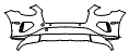 Bumper Kit pattern for the 2027 Bentley Continental GTC
