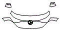 Hood, Fender and Mirror Kit pattern for the 2027 Volkswagen ID.Buzz