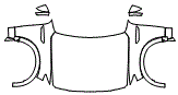 Full Hood, Fender and Mirror Kit pattern for the 2026 Mazda CX-70 (Canada)
