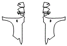 Full Fender and Mirror Kit pattern for the 2026 Cadillac Escalade