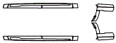 Rocker Panel Kit pattern for the 2026 Cadillac Escalade-V