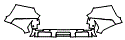 Rear Bumper Kit pattern for the 2026 Toyota 4Runner