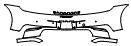 Rear Bumper Kit pattern for the 2027 Porsche 911 (992.2)