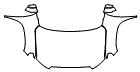 Full Hood, Fender and Mirror Kit pattern for the 2027 GMC Terrain