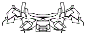 Rear Diffuser Kit pattern for the 2026 Aston Martin Valhalla