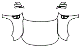 Full Hood, Fender and Mirror Kit pattern for the 2026 Nissan Armada