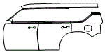 Door and Rear Fender Kit pattern for the 2026 Nissan Armada