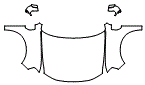 Full Hood, Fender and Mirror Kit pattern for the 2026 Ford Maverick