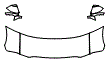 Hood, Fender and Mirror Kit pattern for the 2027 Dodge Charger