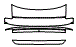 Trunk Lid Kit pattern for the 2027 Dodge Charger