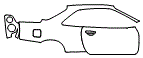 Door and Rear Fender Kit pattern for the 2002 Nissan Skyline