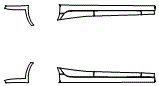 Rocker Panel Kit pattern for the 2023 BMW 8 Series