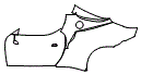 Door and Rear Fender Kit pattern for the 2026 Ferrari 296 Challenge