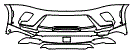 Bumper Kit pattern for the 2027 Buick Enclave
