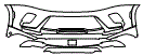 Bumper Kit pattern for the 2027 Buick Enclave