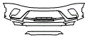 Bumper Kit pattern for the 2027 Buick Enclave