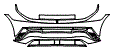 Bumper Kit pattern for the 2026 Hyundai Ioniq 5 (US)