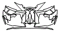 Bumper Kit pattern for the 2025 Bugatti Bolide