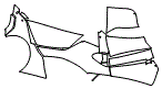 Door and Rear Fender Kit pattern for the 2025 Bugatti Bolide