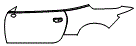 Door and Rear Fender Kit pattern for the 2027 Maserati GranCabrio