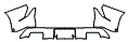 Rear Bumper Kit pattern for the 2027 Chevrolet Traverse