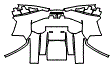 Rear Bumper Kit pattern for the 2021 Lamborghini Sián