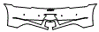 Rear Bumper Kit pattern for the 2025 Porsche 718