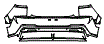 Rear Bumper Kit pattern for the 2026 Hyundai Ioniq 5 (US)