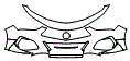 Bumper Kit pattern for the 2025 Acura TLX