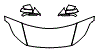 Hood, Fender and Mirror Kit pattern for the 2027 Tesla Model Y Long Wheelbase