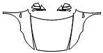 Full Hood, Fender and Mirror Kit pattern for the 2027 Tesla Model Y Long Wheelbase