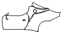 Door and Rear Fender Kit pattern for the 2026 Ferrari 296 GTB