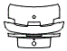 Trunk Lid Kit pattern for the 2023 Ford Mustang