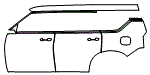 Door and Rear Fender Kit pattern for the 2026 Nissan Armada