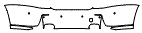 Rear Bumper Kit pattern for the 2026 Rolls Royce Ghost