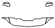 Hood, Fender and Mirror Kit pattern for the 2026 RAM 1500