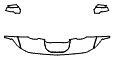 Hood, Fender and Mirror Kit pattern for the 2026 RAM 1500