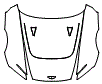 Full Hood Kit pattern for the 2025 Aston Martin Valiant