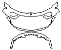 Bumper Kit pattern for the 2026 Lamborghini Temerario