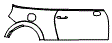Door and Rear Fender Kit pattern for the 2026 MINI Cooper 2 Door