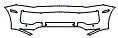 Bumper Kit pattern for the 2026 Porsche Cayenne